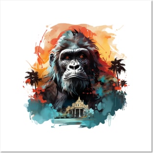 gorilla Posters and Art